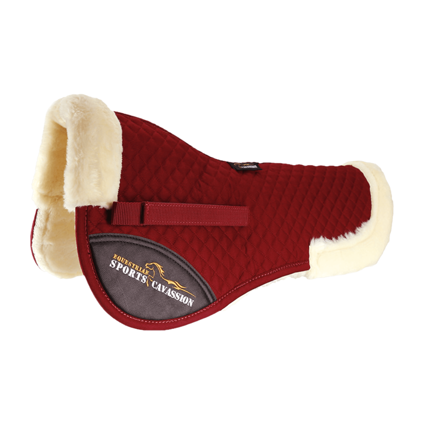 Elite 3D WoolEnhanced AntiSlip Half Pad RED