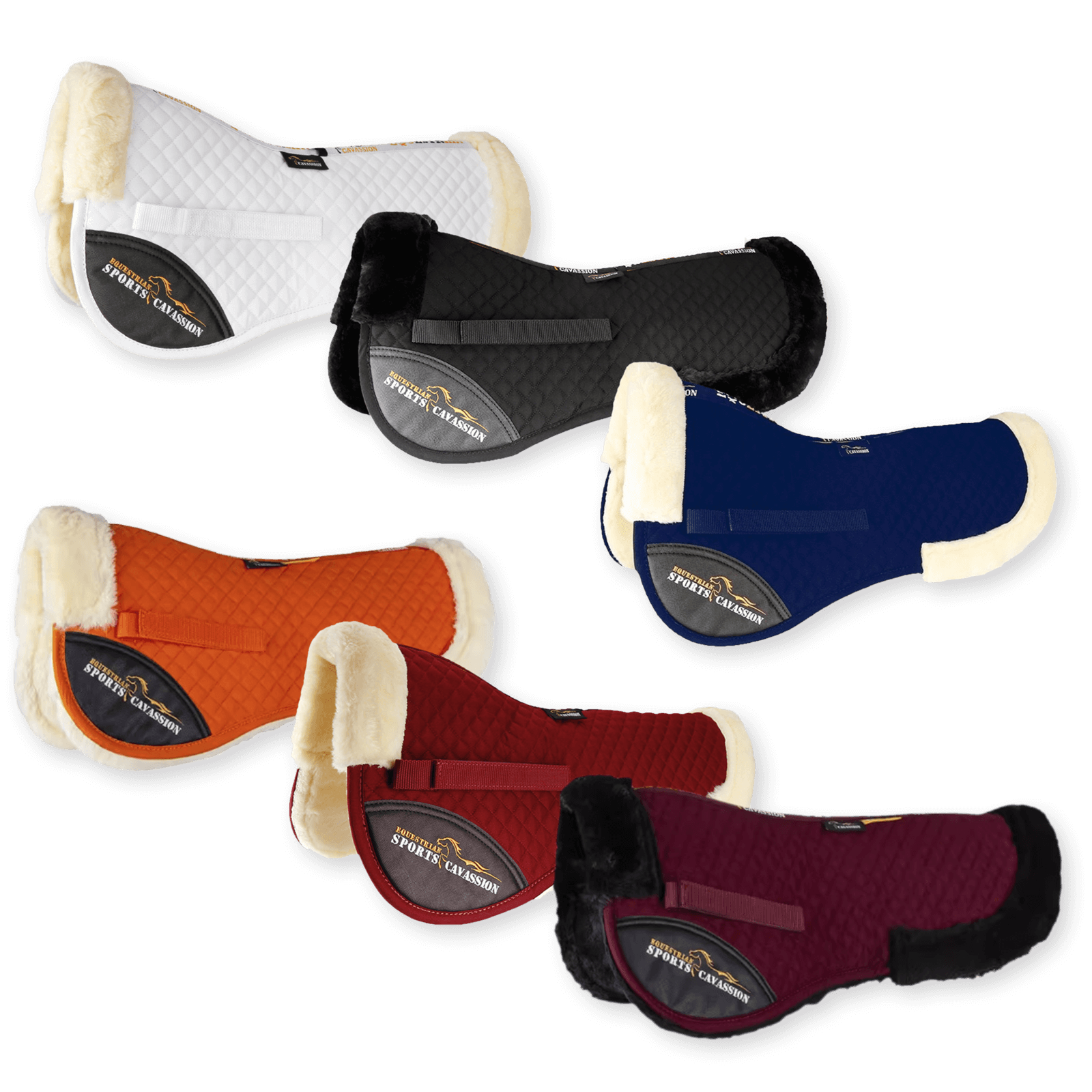 Elite 3D WoolEnhanced AntiSlip Half Pad ALL COLOURS