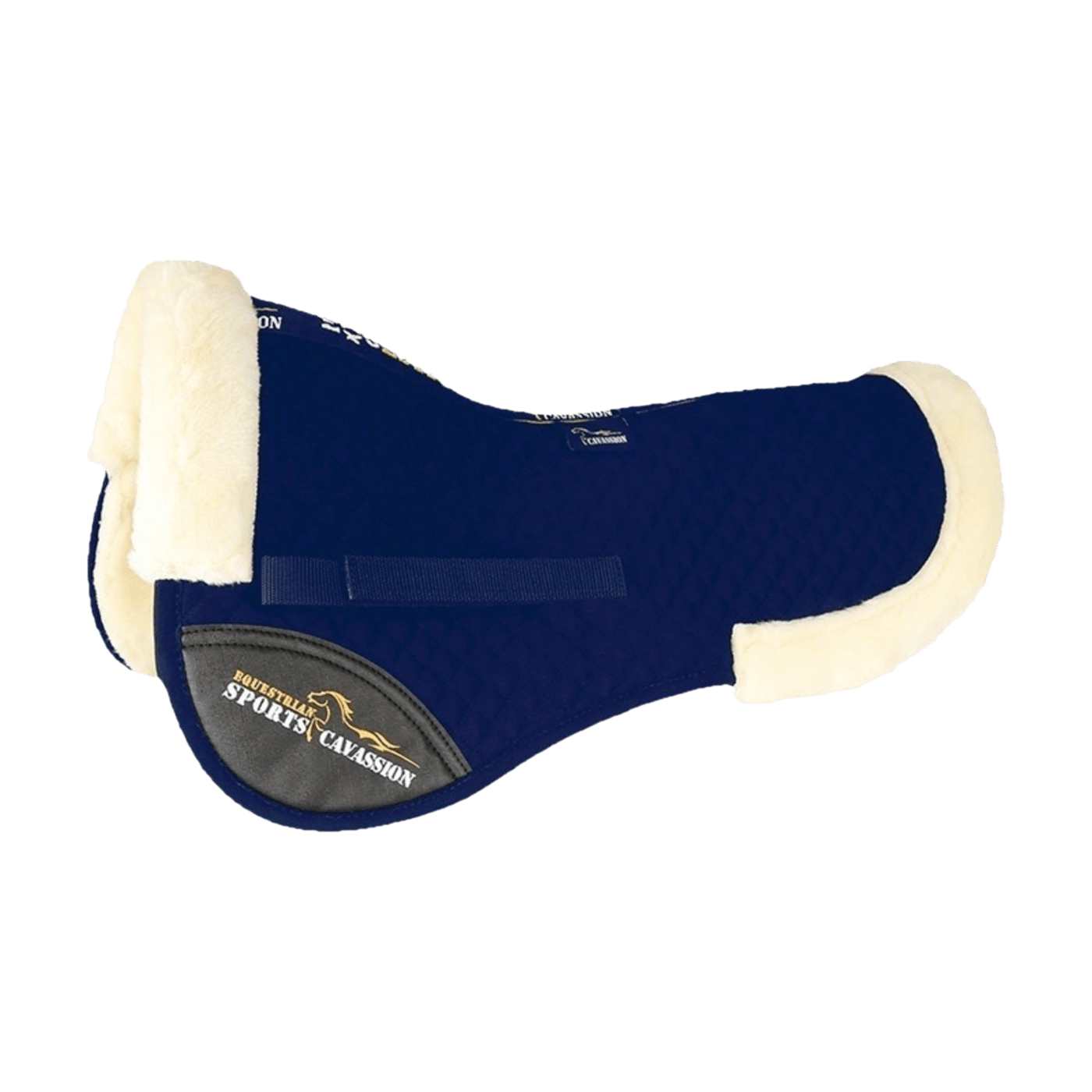 Elite 3D WoolEnhanced AntiSlip Half Pad BLUE